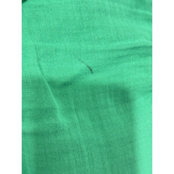 GAP Women’s Green Gauze Button Front Belted Maxi Dress XS Petite 100% Cotton - Picture 3 of 6